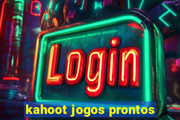 kahoot jogos prontos